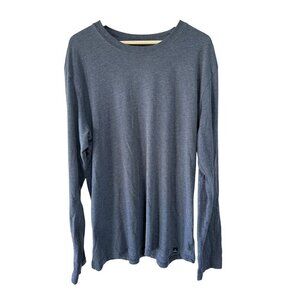 Prana Men's Everyday Long Sleeve Tee Cotton Gray Size Large